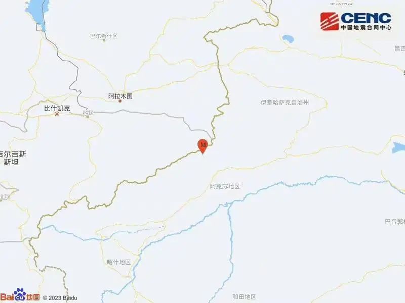 新疆阿克蘇5.1級(jí)地震 網(wǎng)友稱被晃醒