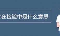 nec在檢驗(yàn)中是什么意思